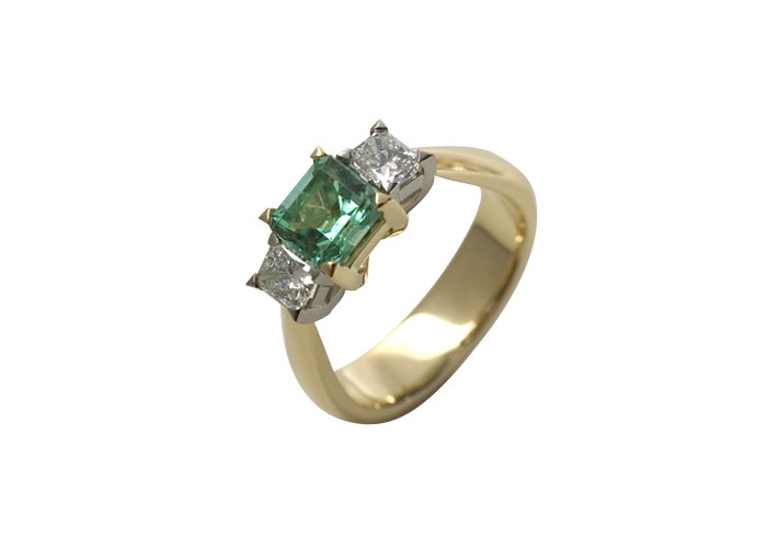 Columbian Emerald Ring